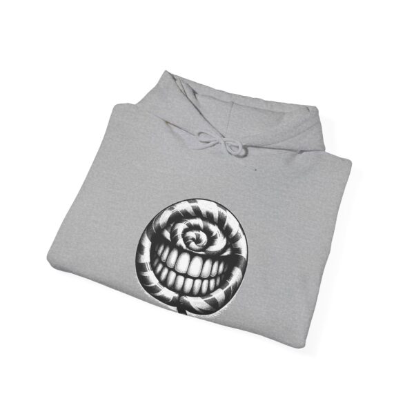 Gothic Lollipop Graphic Hoodie, Cozy Sweatshirt, Halloween Fashion, Unisex Apparel, Streetwear, Fall Style, Gift for Him/Her - Image 8
