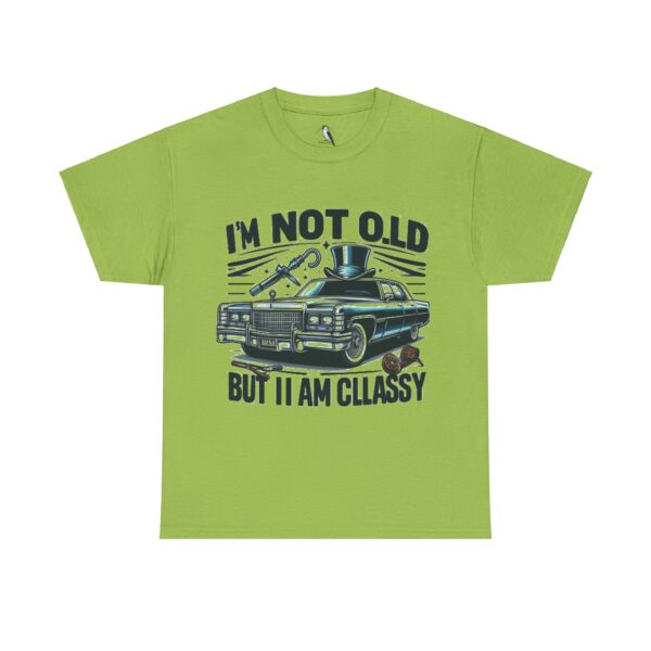 I am not Old, I amd classy Retro Classy Car Tee - Perfect for Car Lovers, Vintage Fans, Birthday Gifts, or Casual Wear, Nostalgia - Image 9