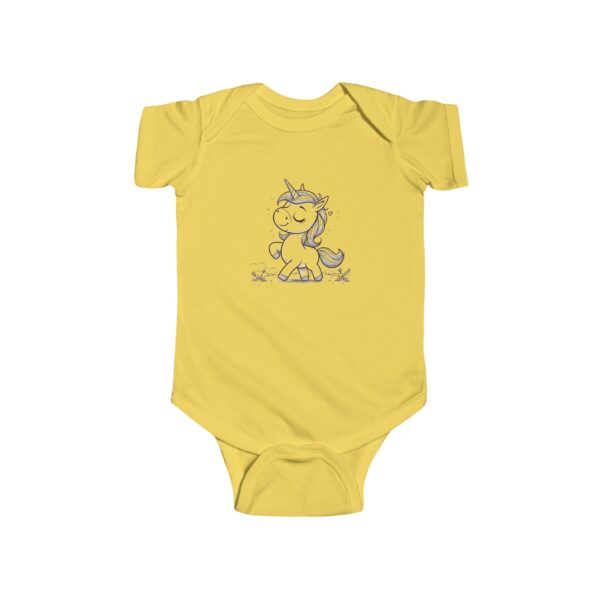 Playful Unicorn Infant Bodysuit, Cute Baby Outfit, Toddler Gift, Baby Shower Gift, Fun Summer Clothing, Adorable Baby Clothes
