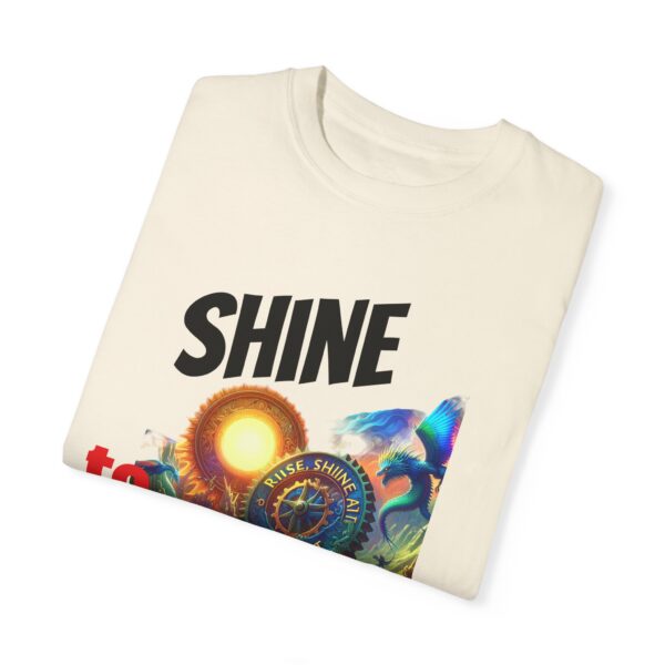 Shine to Rise T-shirt, Colorful Graphic Tee, Motivational Shirt, Unisex Casual Wear, Inspirational Gift - Image 11