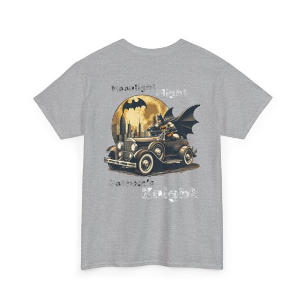 Batman Driving Car Moonlight Flight Gotham Knight T-Shirt, Graphic Tee, Superhero Fan Top, Comic Book Lover Gift, Dark Knight Shirt - Image 7