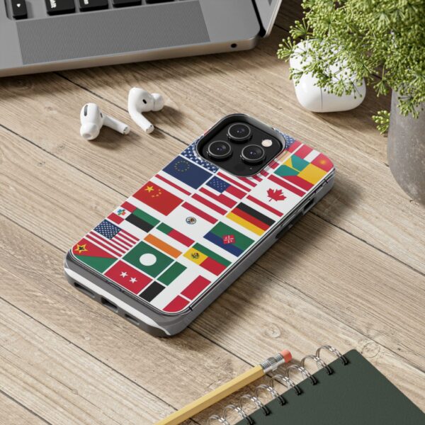 Flag Tough Phone Case, Patriotic Phone Cover, USA Flag Phone Case, American Flag Phone Cover, Military Phone Case, - Image 10