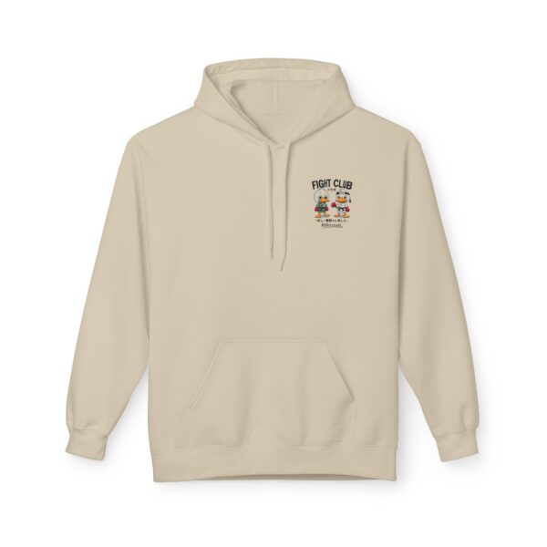 Playful Fight Club Hoodie, Casual Wear, Gift for Anime Lovers, Cozy Streetwear, Unisex Fleece, Fun Outfit - Image 2
