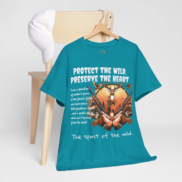 Spirit of the Wild Tee, Nature Lover T-Shirt, Wildlife Conservation Shirt, Eco-Friendly Apparel, Gift for Outdoorsman - Image 5