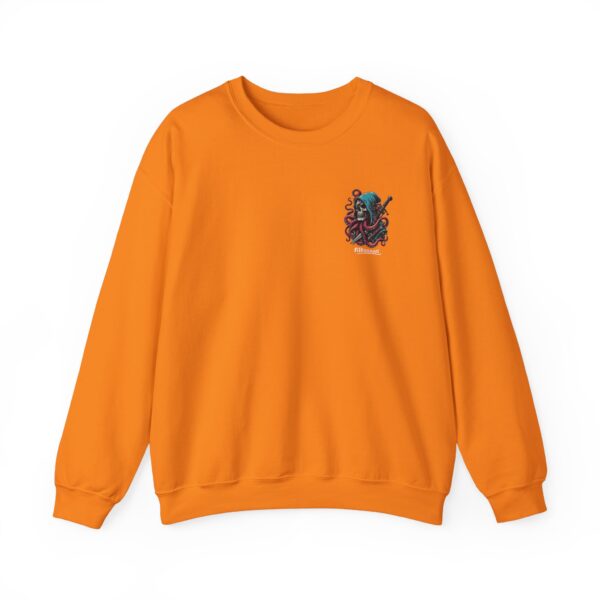 Octopus Skull Guardian Sweatshirt, Unisex Crewneck, Gothic Style Apparel, Trendy Fashion for Halloween, Unique Gift Idea - Image 7