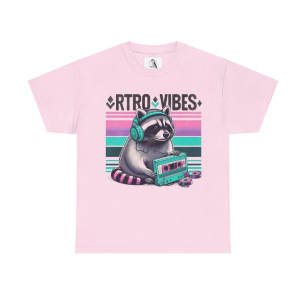 Retro Raccoon Tee, Fun Graphic Shirt for Animal Lovers, Perfect for Casual Outings, Gift for Birthdays or Retro Parties