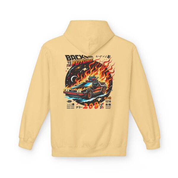 Fleece Hoodie, Future Racing Car Design, Gift for Car Enthusiasts, Trendy Streetwear, Unique Hooded Sweatshirt, Cool Zip-Up Jacket
