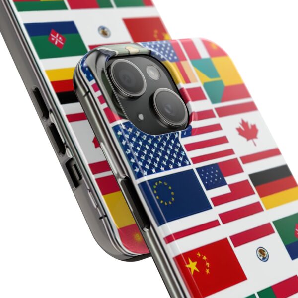 Flag Tough Phone Case, Patriotic Phone Cover, USA Flag Phone Case, American Flag Phone Cover, Military Phone Case, - Image 2