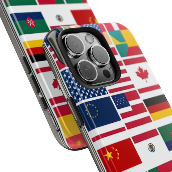 Flag Tough Phone Case, Patriotic Phone Cover, USA Flag Phone Case, American Flag Phone Cover, Military Phone Case, - Image 4
