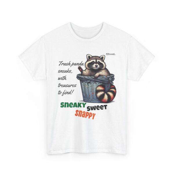 Cute Trash Panda tshirt, Raccoon  trash panda t shirt for Animal Lovers, Unisex Cotton Shirt, Men Women Tee, Gift for Wildlife Enthusiasts - Image 5