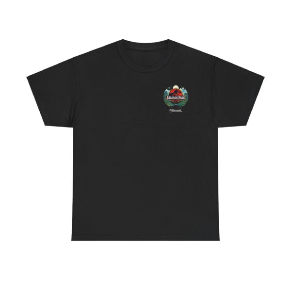 Jurassic Park Unisex Heavy Cotton Tee | Dino Lover Gift, Movie Merchandise, Theme Park Apparel - Image 2