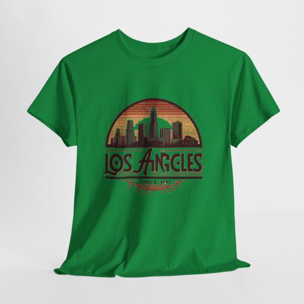 Los Angeles Vintage Graphic Tee, Gifts for Travel Lovers, LA Cityscape Shirt, Unisex Casual Wear, Retro Style T-shirt - Image 3