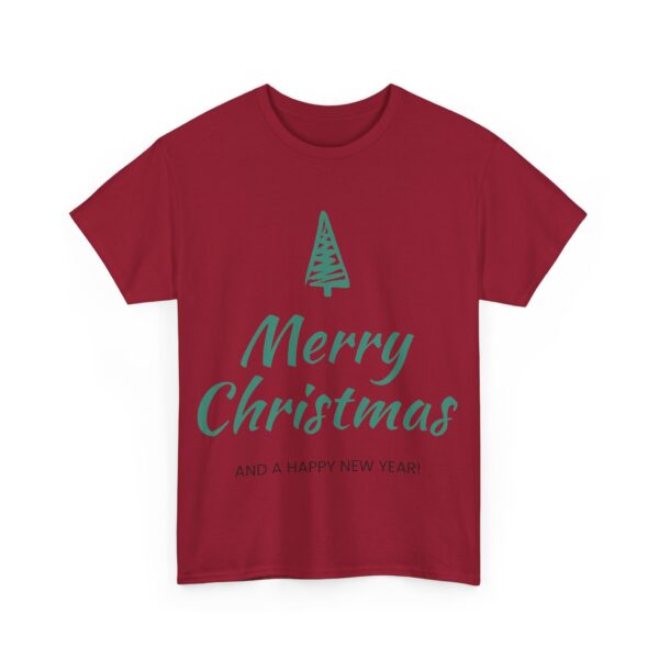 Festive Merry Christmas Tee, Holiday Shirt, Unisex Cotton T-Shirt, Christmas Gift, Cozy Winter Apparel - Image 39