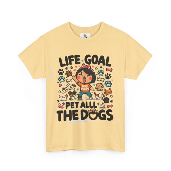 Pet Lover Unisex Tee - Life Goal: Pet All the Dogs, Cute Dog Shirt, Animal Lover Gift, Funny T-Shirt - Image 8
