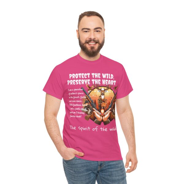 Spirit of the Wild Tee, Nature Lover T-Shirt, Wildlife Conservation Shirt, Eco-Friendly Apparel, Gift for Outdoorsman - Image 8