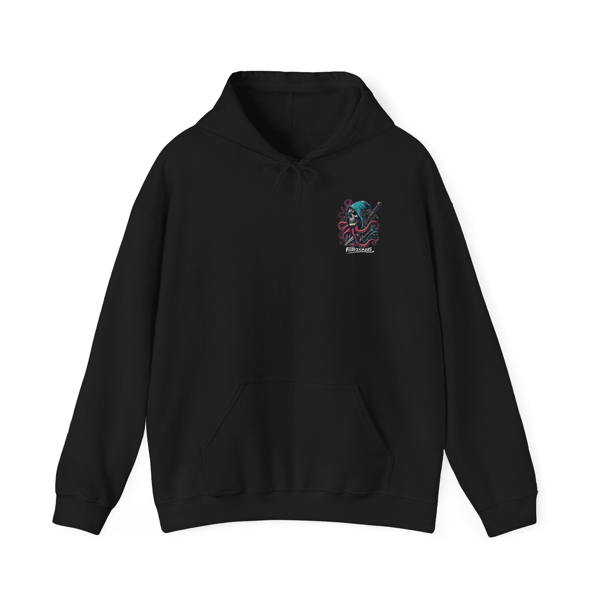 Chaos Has Many Hands Hoodie, Unisex Sweatshirt for Gamers, Cozy Oversized Apparel for Fall, Unique Gift for Friends, Cartoon Design - Image 3
