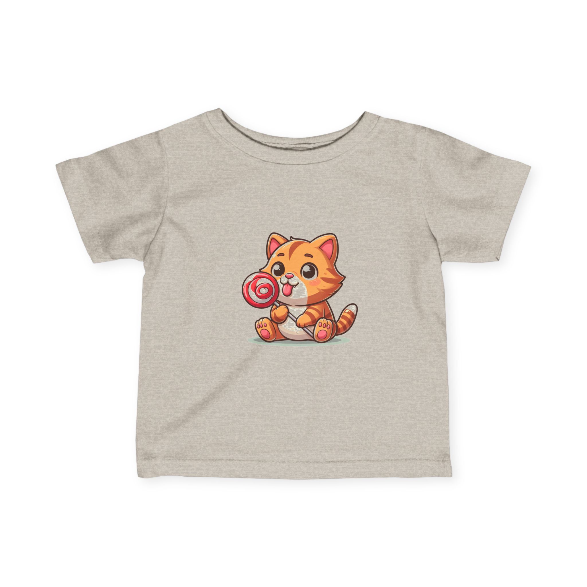 Cute Kitten Infant Tee, Adorable Baby Shirt, Cat Lover Gift, Toddler T-Shirt, Playful Infant Apparel, Perfect for Birthdays - Image 4