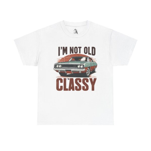 Vintage Car Theme Tee: Perfect for Car Enthusiasts, Retro Lovers, Birthdays, and Classy Celebrations, Funny Gift for Men and Women - Image 9