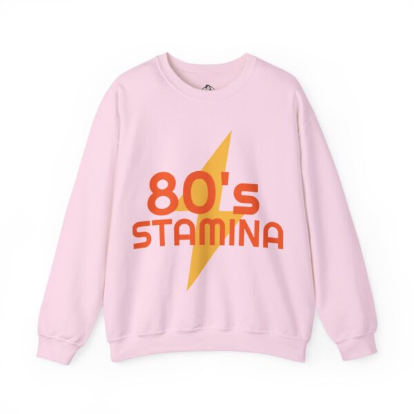 80's Stamina Unisex Sweatshirt - Retro Style, Vintage Apparel, Gift for Nostalgia Lovers, 80s Parties - Image 5