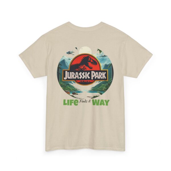 Jurassic Park Unisex Heavy Cotton Tee | Dino Lover Gift, Movie Merchandise, Theme Park Apparel - Image 16