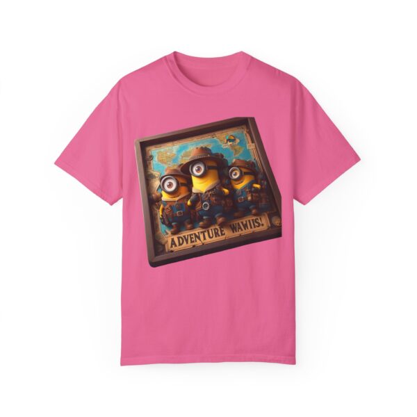 Minions Adventure T-shirt, Unisex Tee, Cartoon Character Shirt, Youth Graphic Top, Funny Movie Fan Apparel - Image 3