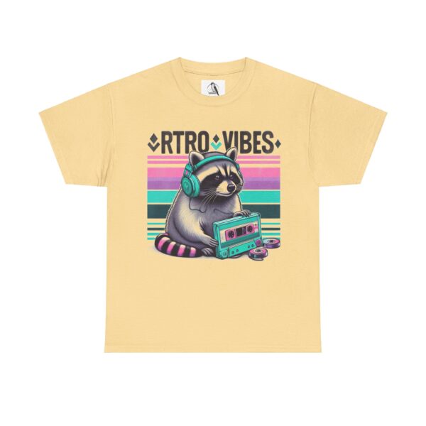 Retro Raccoon Tee, Fun Graphic Shirt for Animal Lovers, Perfect for Casual Outings, Gift for Birthdays or Retro Parties - Image 9