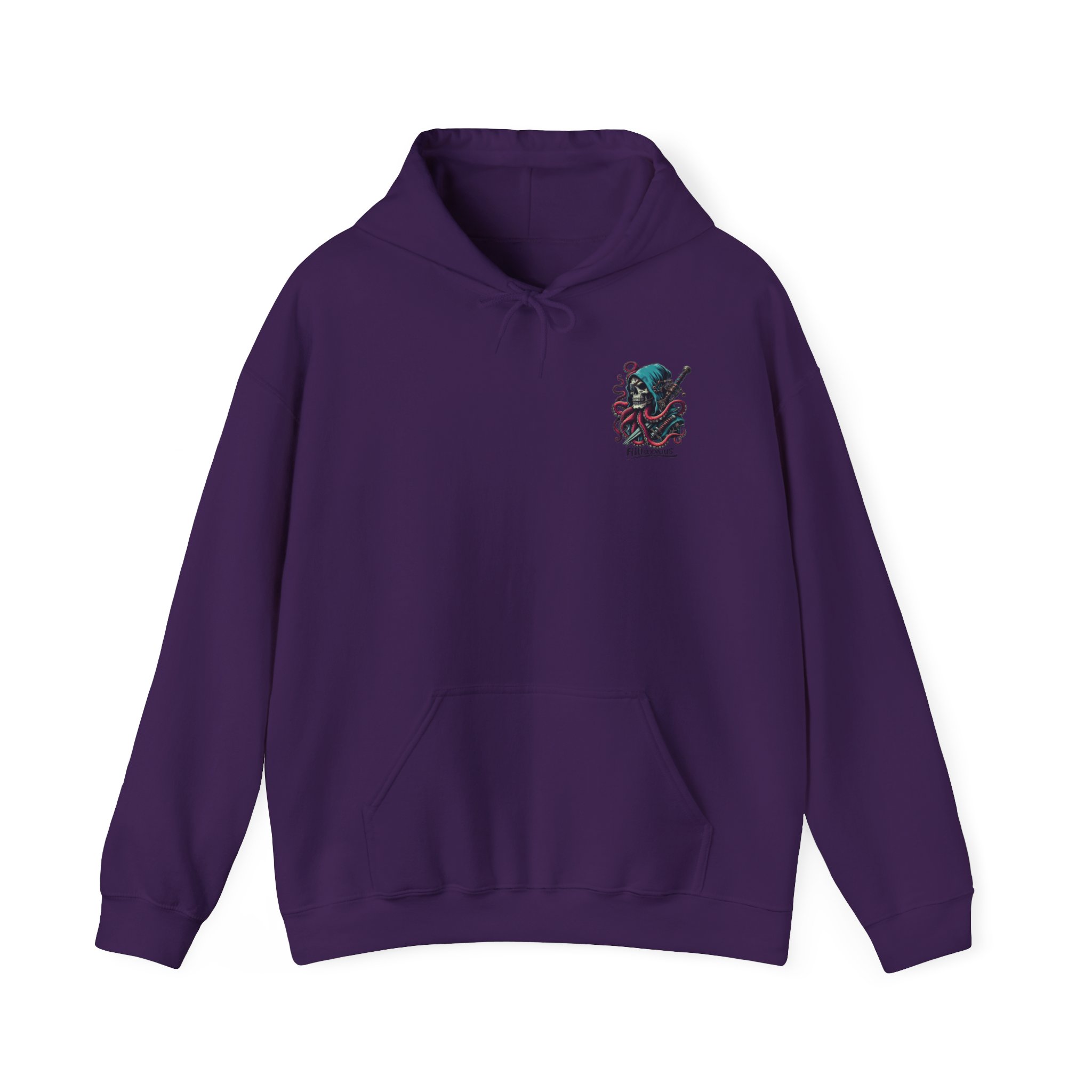 Chaos Has Many Hands Hoodie, Unisex Sweatshirt for Gamers, Cozy Oversized Apparel for Fall, Unique Gift for Friends, Cartoon Design - Image 9