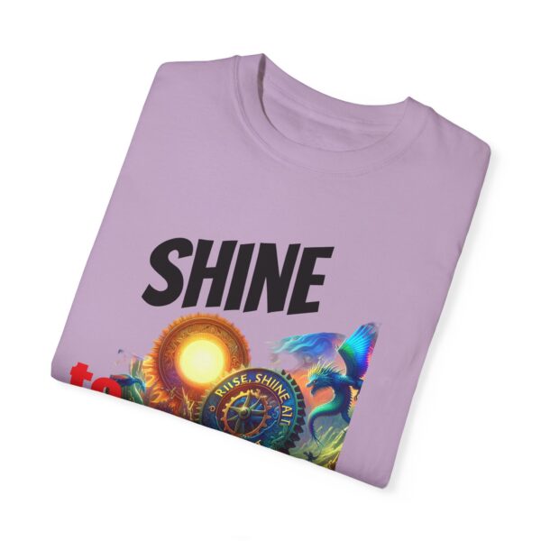 Shine to Rise T-shirt, Colorful Graphic Tee, Motivational Shirt, Unisex Casual Wear, Inspirational Gift - Image 15