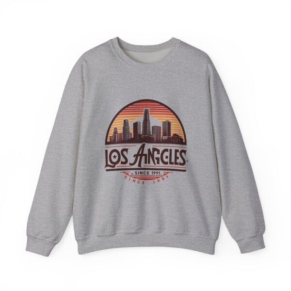 Los Angeles Vintage Crewneck Sweatshirt, Casual Streetwear, Gift for LA Lovers, Unisex Apparel, Comfortable Fashion - Image 2