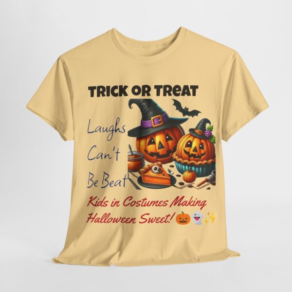 Halloween Unisex Tee - Trick or Treat Vibe, Perfect for Kids' Parties, Family Gatherings, Festive Celebrations, October Fun, Cozy Comfort - Image 4