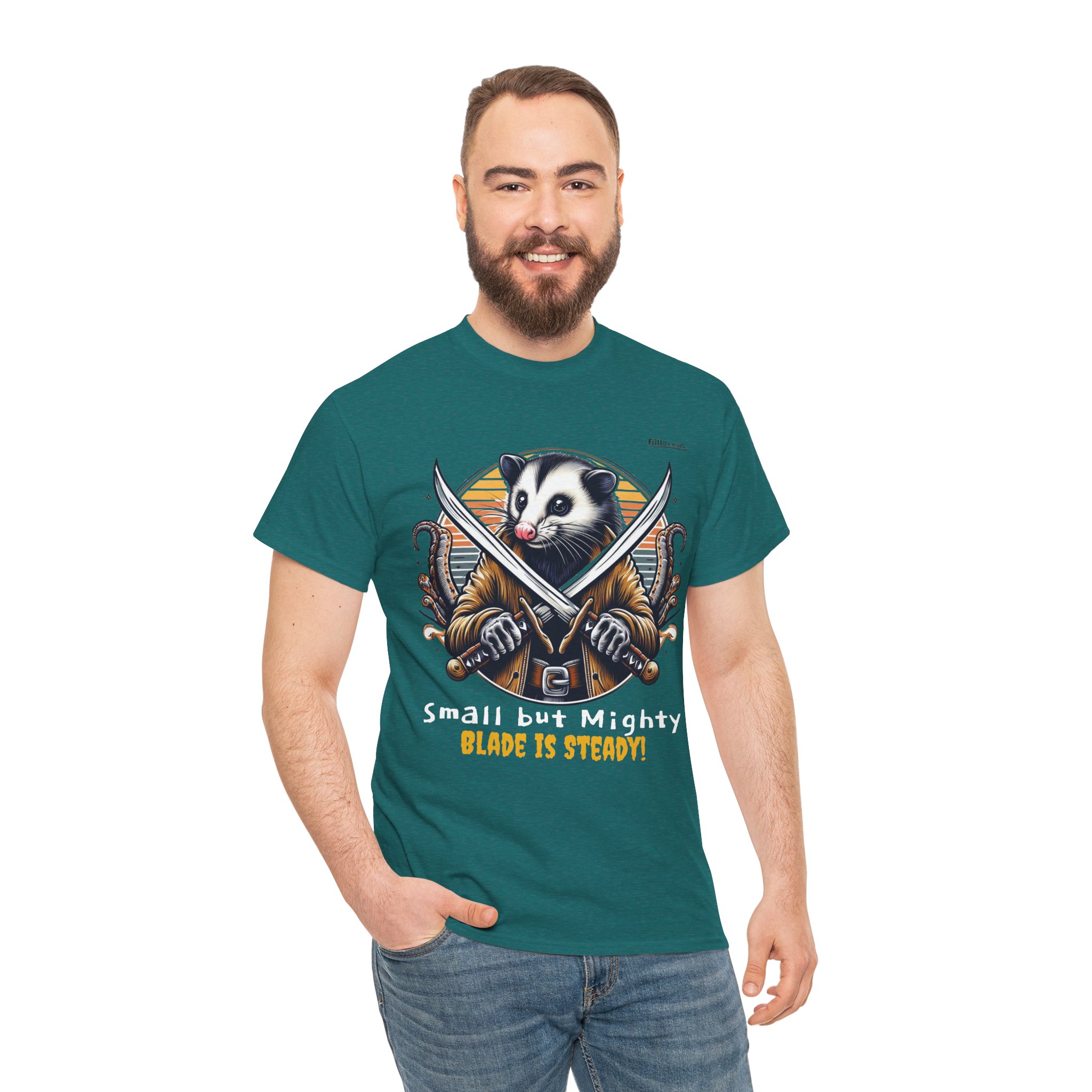 Possum Unisex T-Shirt, Opossum tshirt, Casual Animal Shirt, Men and Women Tee, Opossum Cute Tee - Image 6