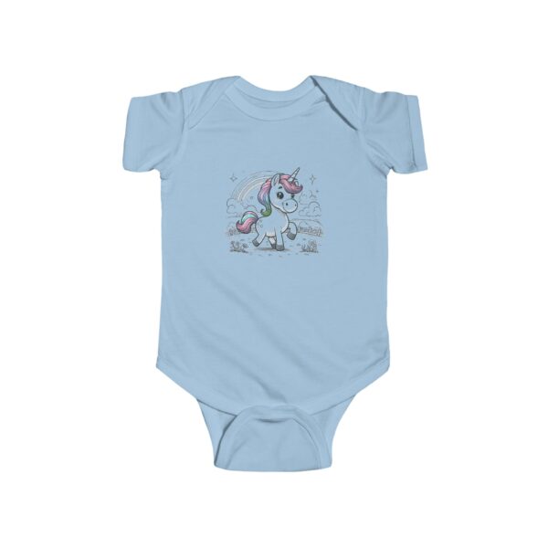 Whimsical Unicorn Infant Bodysuit | Perfect for Baby Showers, Birthday Gifts, Everyday Wear, Unicorn Lovers, Cute Baby Outfits - Image 3