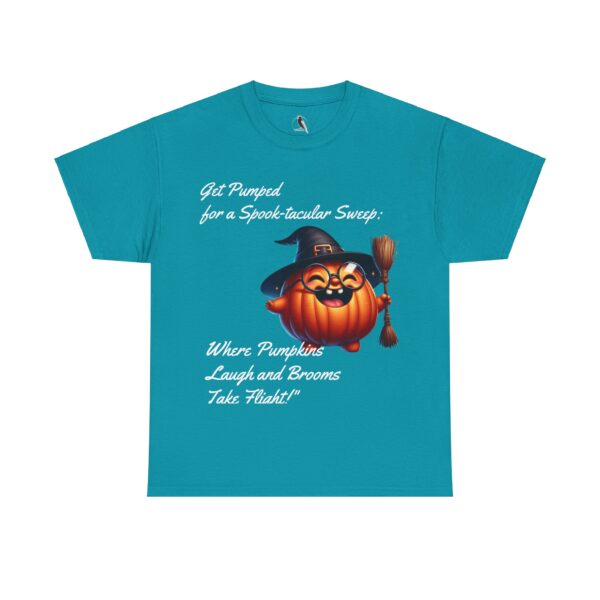 Spook-tacular Pumpkin Tee, Halloween Shirt, Unisex Cotton Tee, Fall Apparel, Ghostly Gathering Outfit, Fun Pumpkin Top