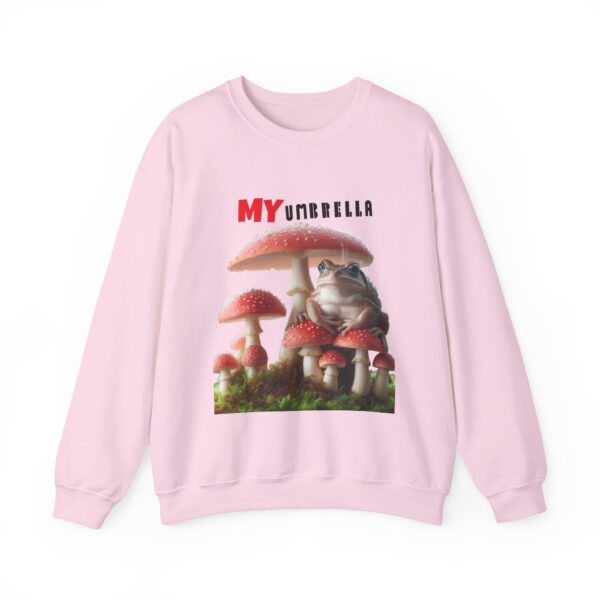 My Umbrella Funny Crewneck Sweatshirt, Cozy Mushroom Sweatshirt, Gifts for Nature Lovers, Cute Sweatshirt for Friends, Unisex Fall Fashion, - Image 9