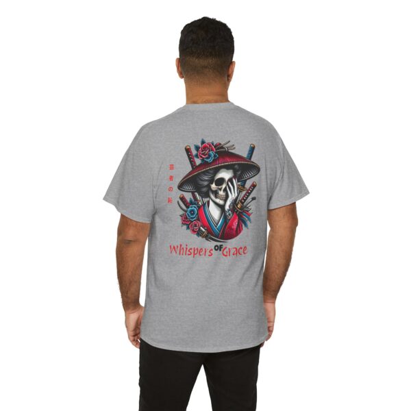 Geisha Samurai Unisex Tee, Japanese Warrior Cotton Shirt, Asian Culture Top, Traditional Japanese Clothing, Gifts for Samurai Enthusiasts - Image 8