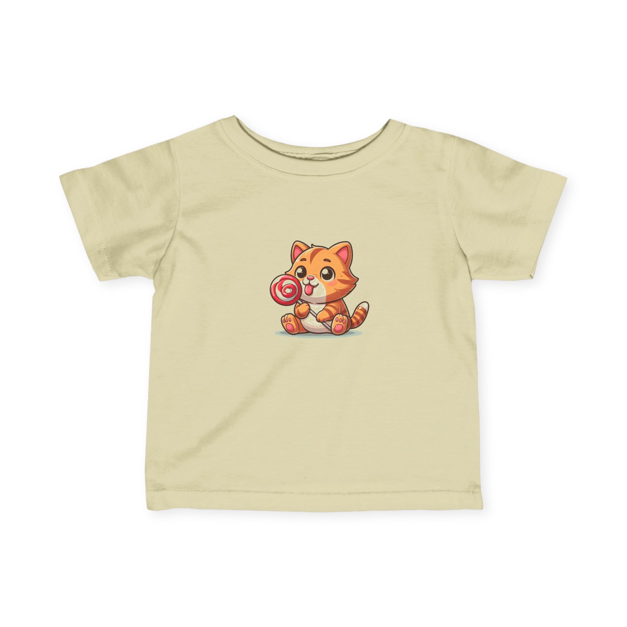Cute Kitten Infant Tee, Adorable Baby Shirt, Cat Lover Gift, Toddler T-Shirt, Playful Infant Apparel, Perfect for Birthdays
