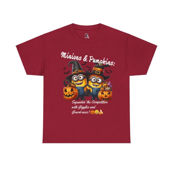 Halloween Minions Tee - Unisex T-Shirt for Festive Fun, Pumpkin Lovers, Autumn Wardrobe, Gifts for Kids & Adults, Halloween Parties - Image 10