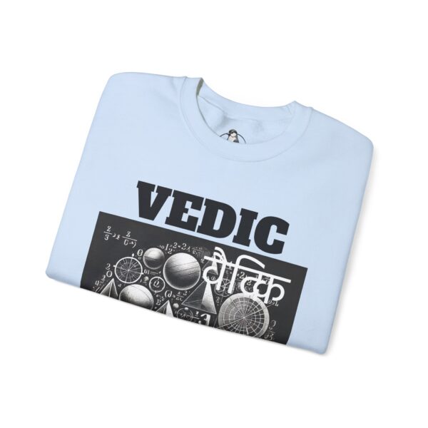 Vedic Geometry Crewneck Sweatshirt, Spiritual Fashion, Gift for Yogis, Cozy Layer, Graphic Sweatshirt, Meditation Apparel - Image 7