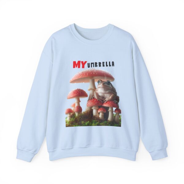 My Umbrella Funny Crewneck Sweatshirt, Cozy Mushroom Sweatshirt, Gifts for Nature Lovers, Cute Sweatshirt for Friends, Unisex Fall Fashion, - Image 8