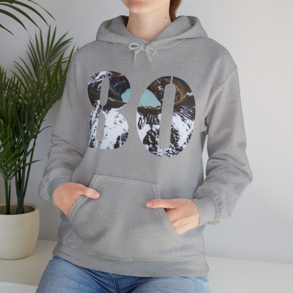 Mountain-Themed Unisex Hoodie | Cozy Sweatshirt for Adventurers | Perfect for Outdoor Lovers, Gifts, Birthday, Travel - Image 6