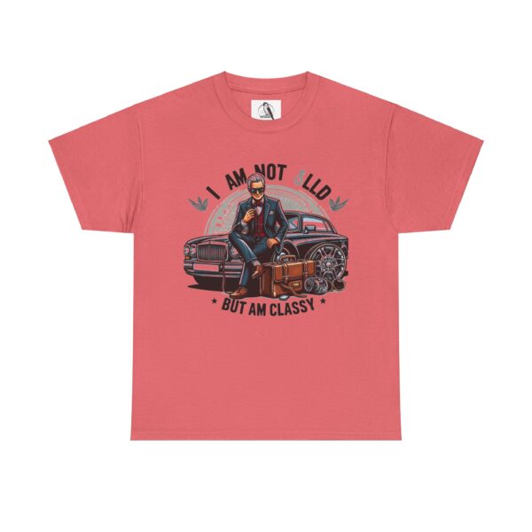 Classy Statement Tee - I Am Not Old But Am Classy, Cool Graphic T-Shirt for Men, Unisex Tee for Gifts, Retro Style Apparel, Casual Wear - Image 3