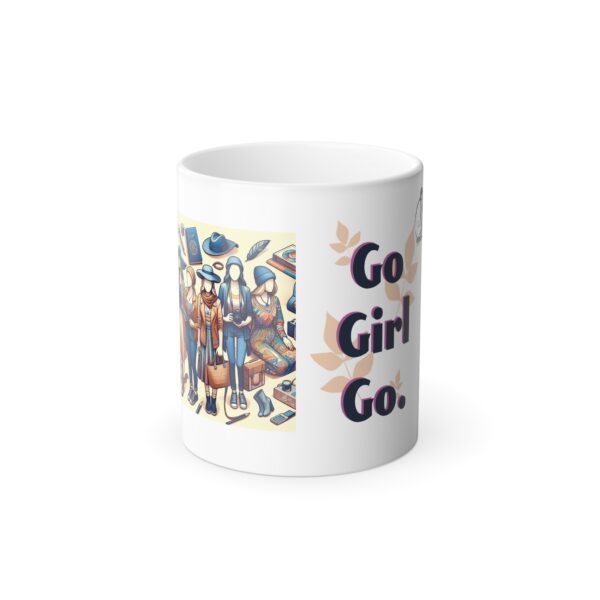 Inspirational Color Morphing Mug - Perfect Gift for Empowerment, Self-Care, Office and Home Use, Motivational Beverage