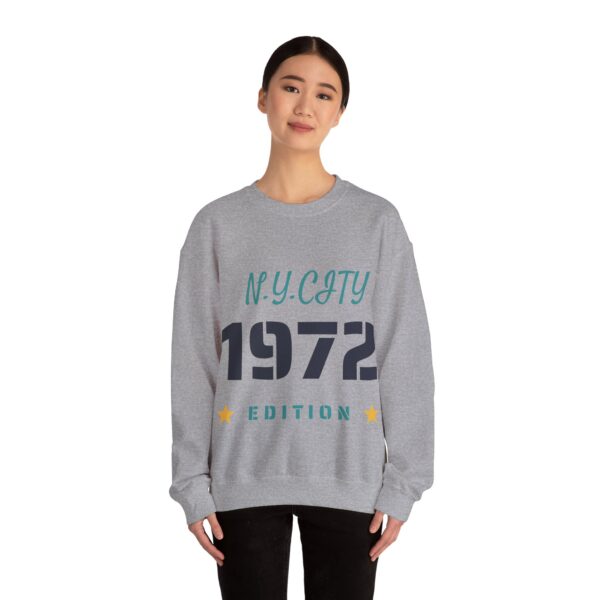 Vintage NYC 1972 Sweatshirt, Retro Style, Gift for Him/Her, Perfect for Casual Wear - Image 7