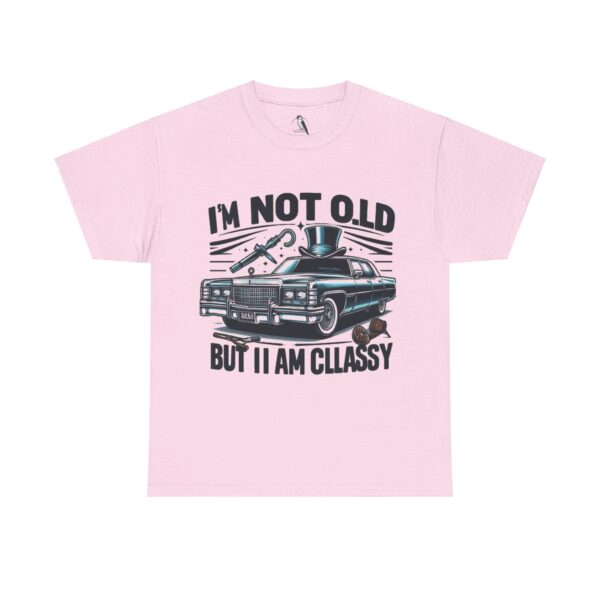 I am not Old, I amd classy Retro Classy Car Tee - Perfect for Car Lovers, Vintage Fans, Birthday Gifts, or Casual Wear, Nostalgia - Image 3