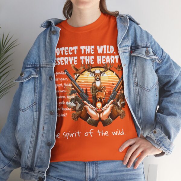Spirit of the Wild Tee, Nature Lover T-Shirt, Wildlife Conservation Shirt, Eco-Friendly Apparel, Gift for Outdoorsman