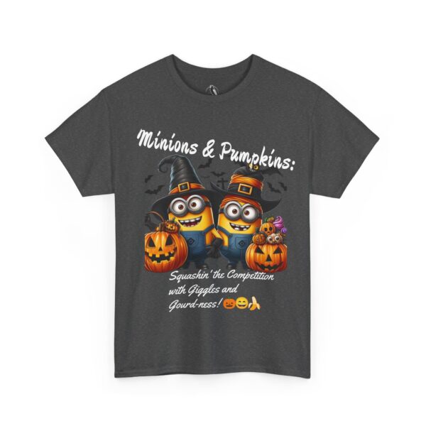 Halloween Minions Tee - Unisex T-Shirt for Festive Fun, Pumpkin Lovers, Autumn Wardrobe, Gifts for Kids & Adults, Halloween Parties - Image 5