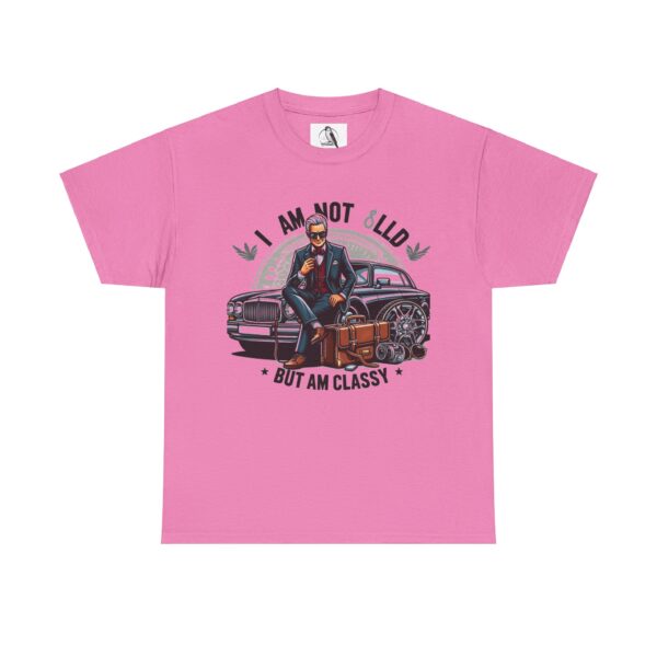 Classy Statement Tee - I Am Not Old But Am Classy, Cool Graphic T-Shirt for Men, Unisex Tee for Gifts, Retro Style Apparel, Casual Wear - Image 9