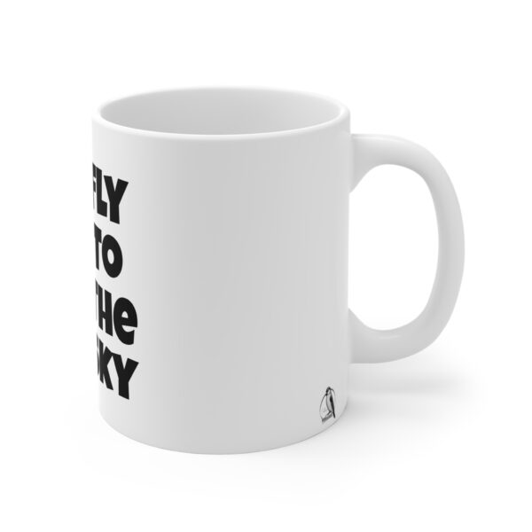 Inspirational Cloud Mug - Dream Big, Fly to the Sky - Motivational Coffee Cup, Home Decor, Sky Lovers - Image 3