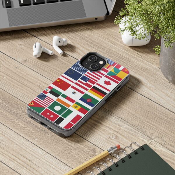 Flag Tough Phone Case, Patriotic Phone Cover, USA Flag Phone Case, American Flag Phone Cover, Military Phone Case, - Image 6