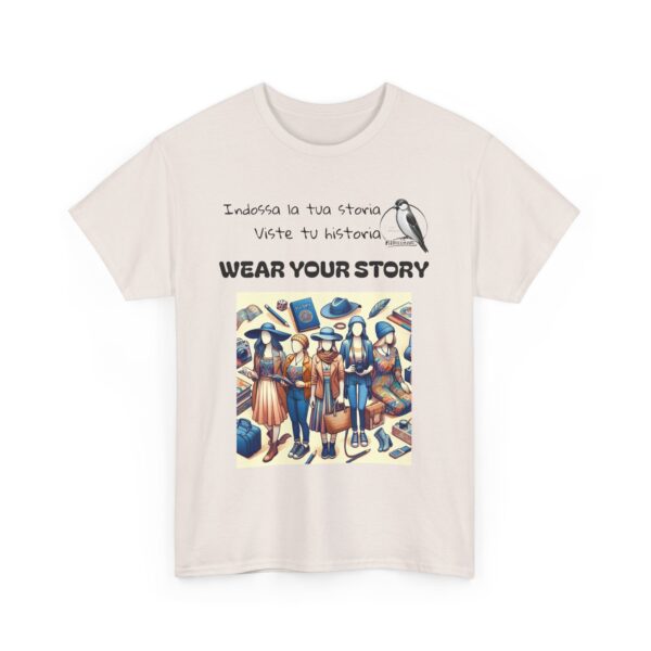 Filliaxmius: Wear Your Story Unisex Heavy Cotton Tee - Embrace Your Journey - Image 3